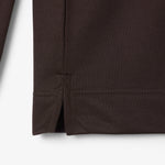 Loose Fit Fleece Polo Sweatshirt