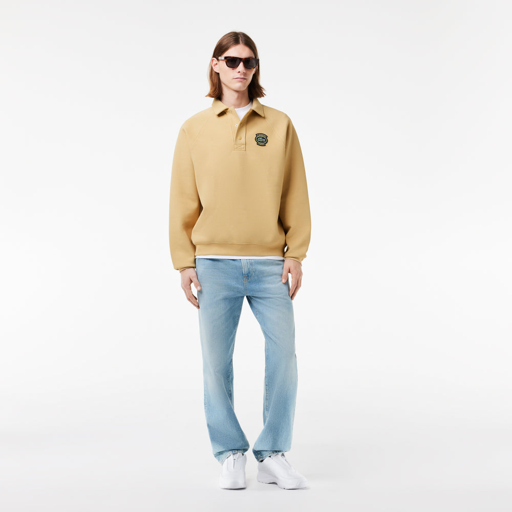 Loose Fit Piqué Jogger Sweatshirt
