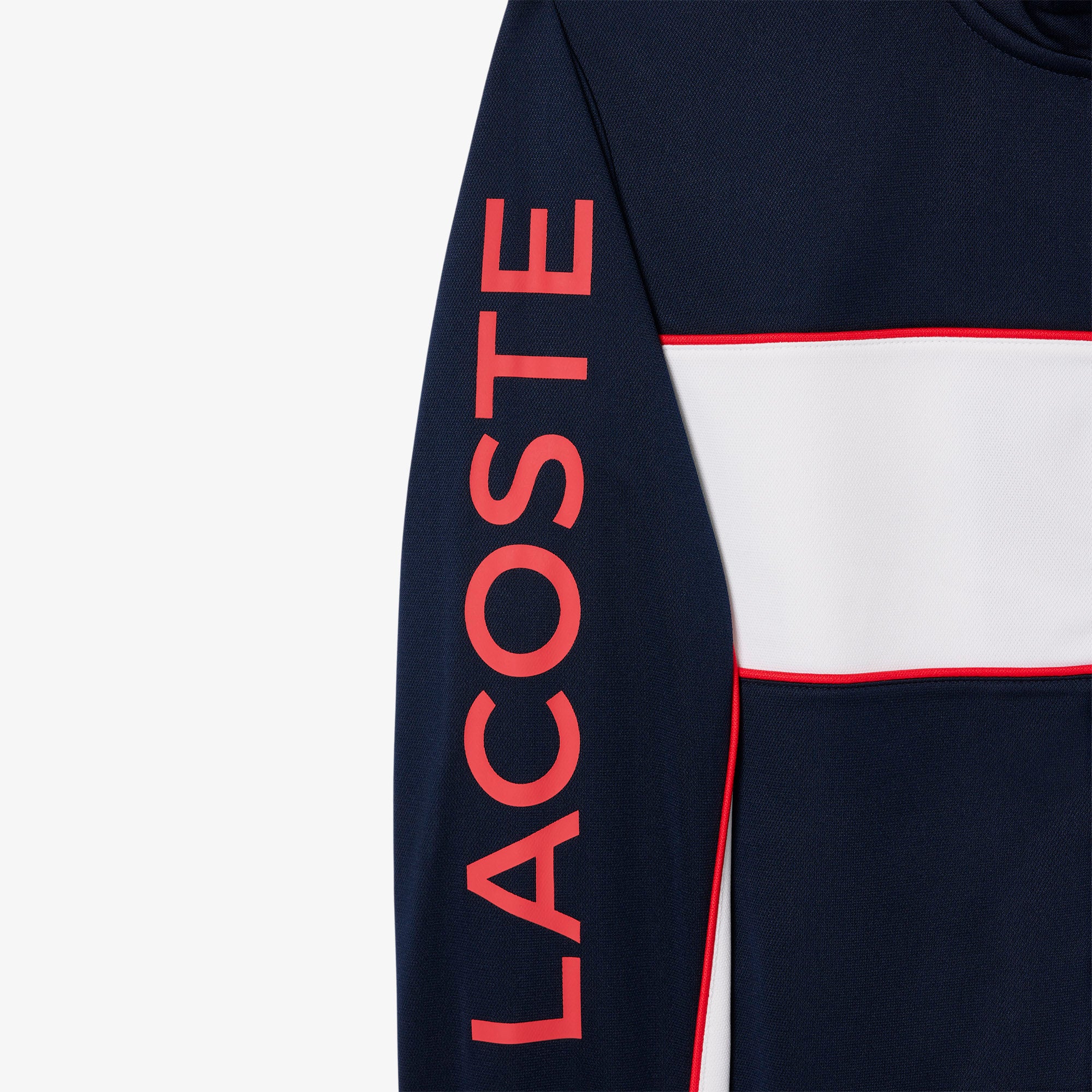 Print Branding Zipped Sport Sweatshirt – Lacoste ZA