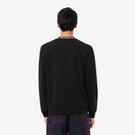 Jacquard Branded Jersey Sweatshirt