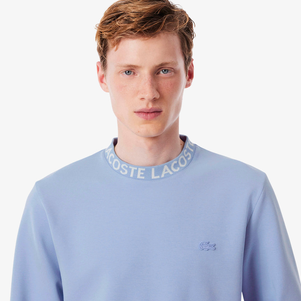 Jacquard Branded Jersey Sweatshirt