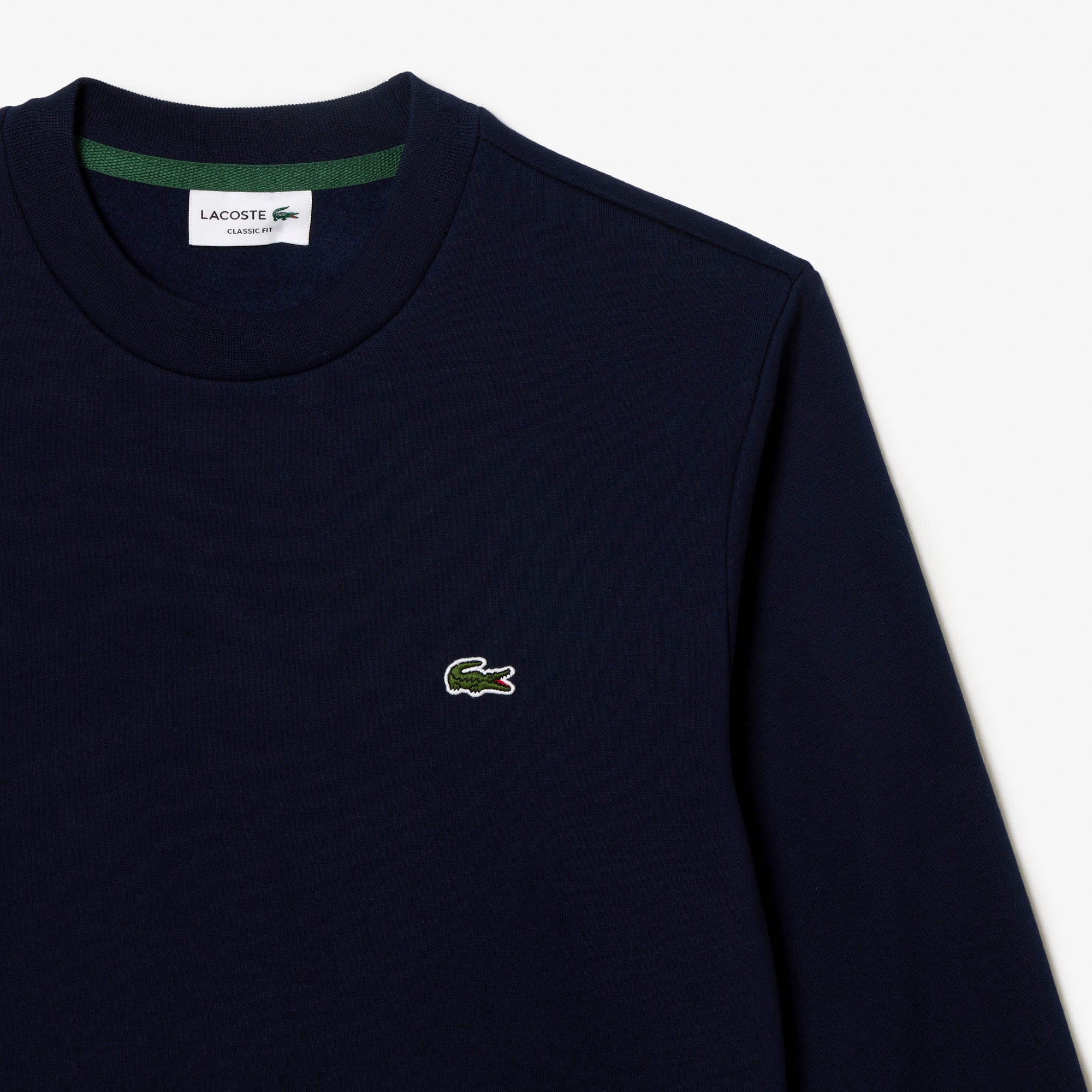 Fleece Crew Neck Sweatshirt – Lacoste ZA