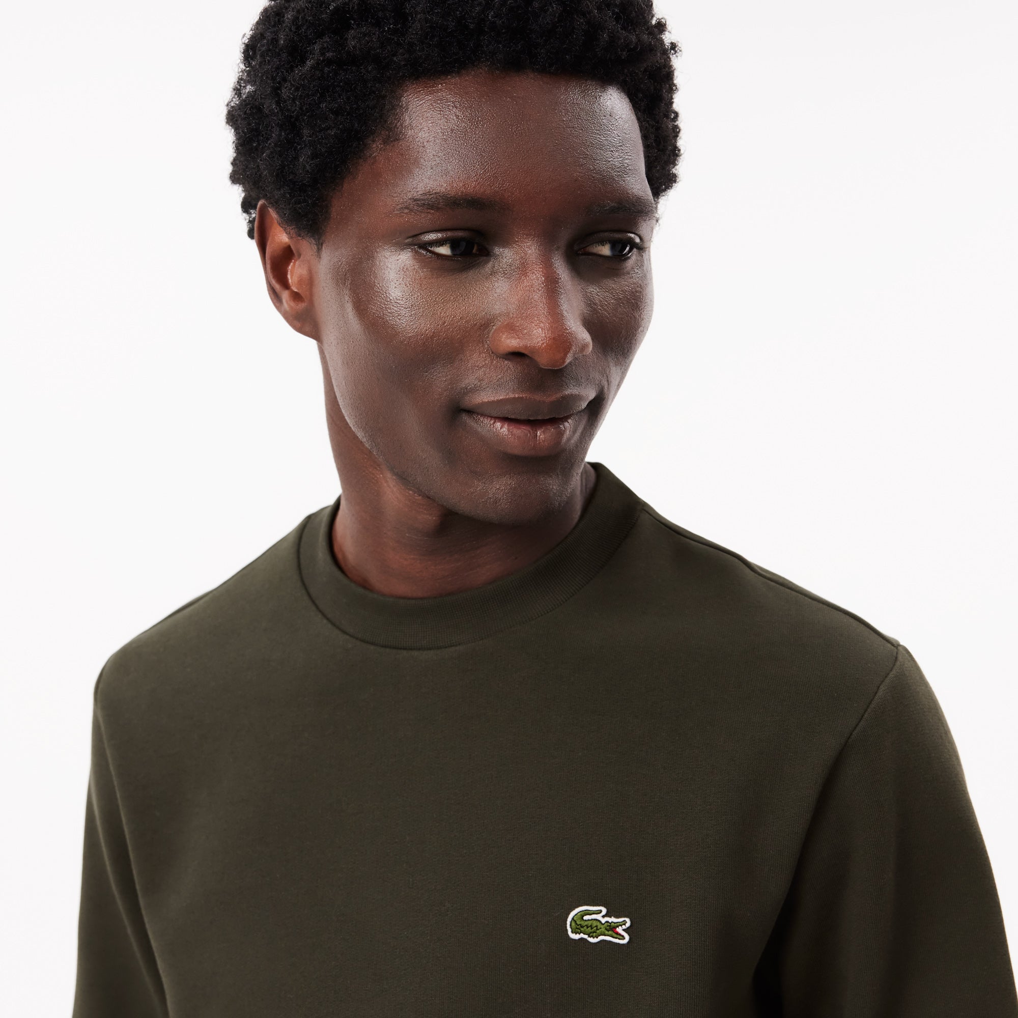 Fleece Crew Neck Sweatshirt – Lacoste ZA