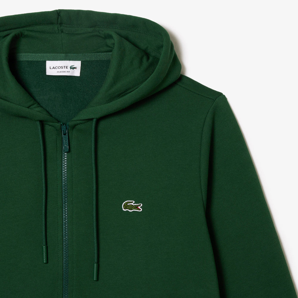 Zip-Up Fleece Hoodie
