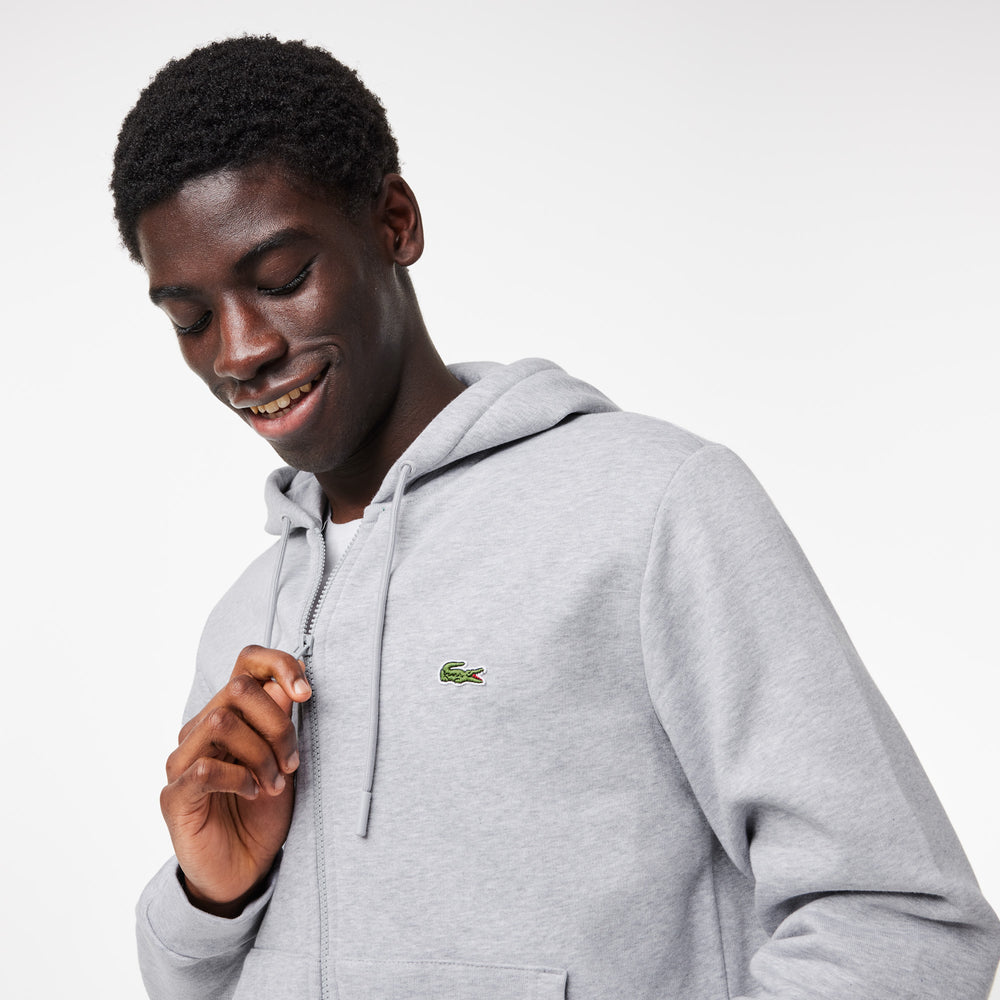 Zip-Up Fleece Hoodie