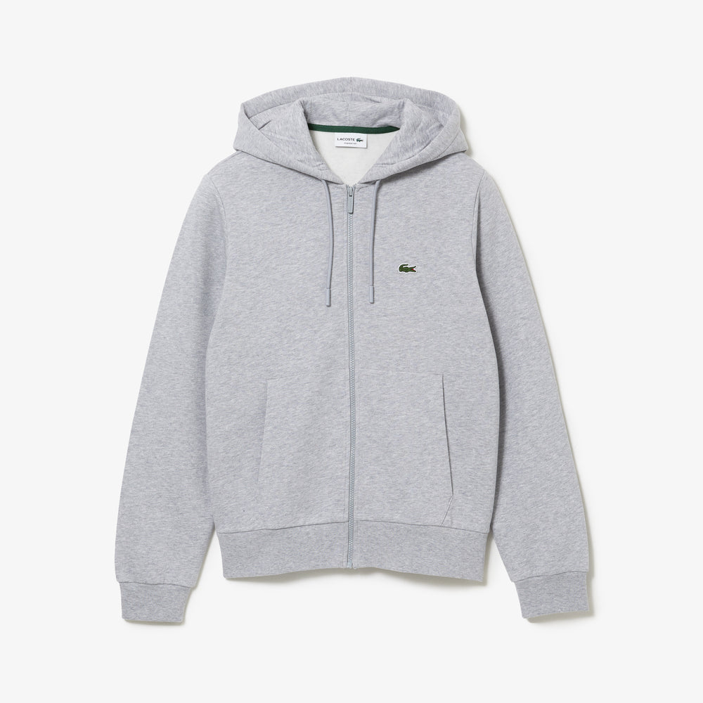 Zip-Up Fleece Hoodie – Lacoste ZA - Main Image