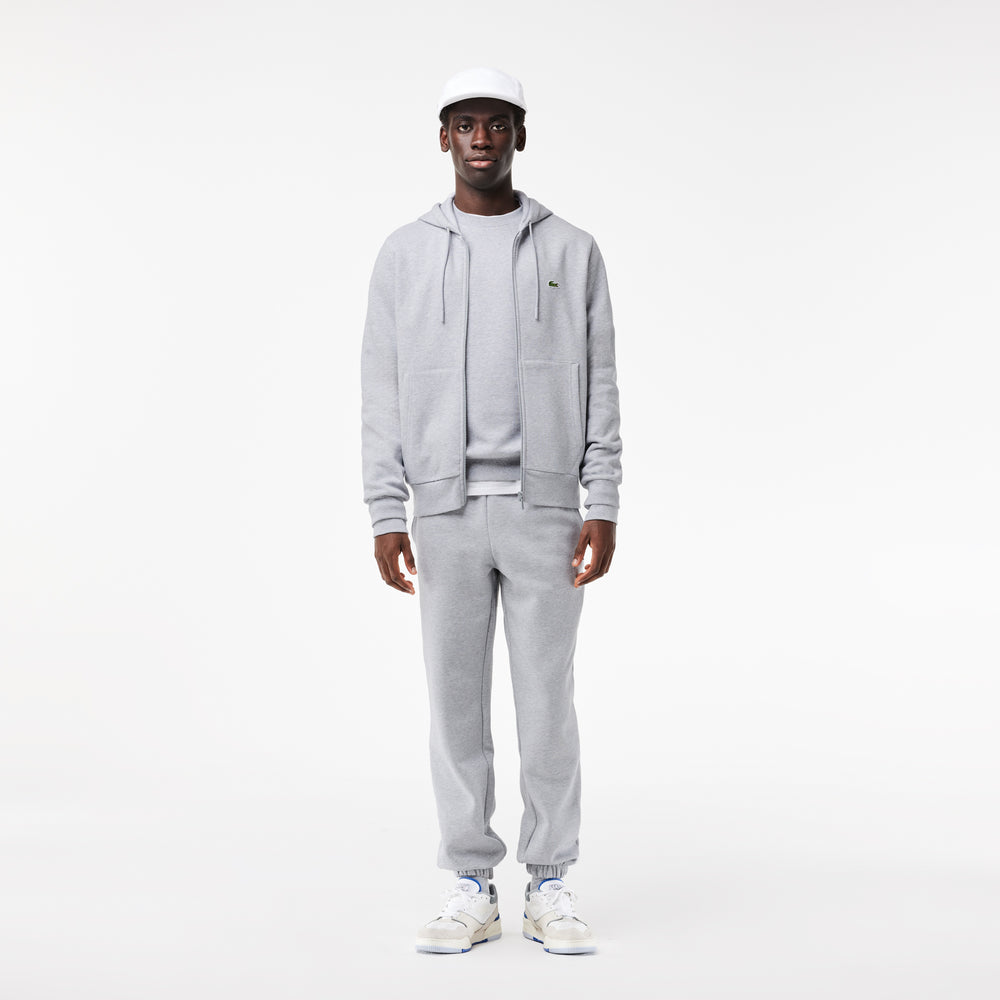 Zip-Up Fleece Hoodie