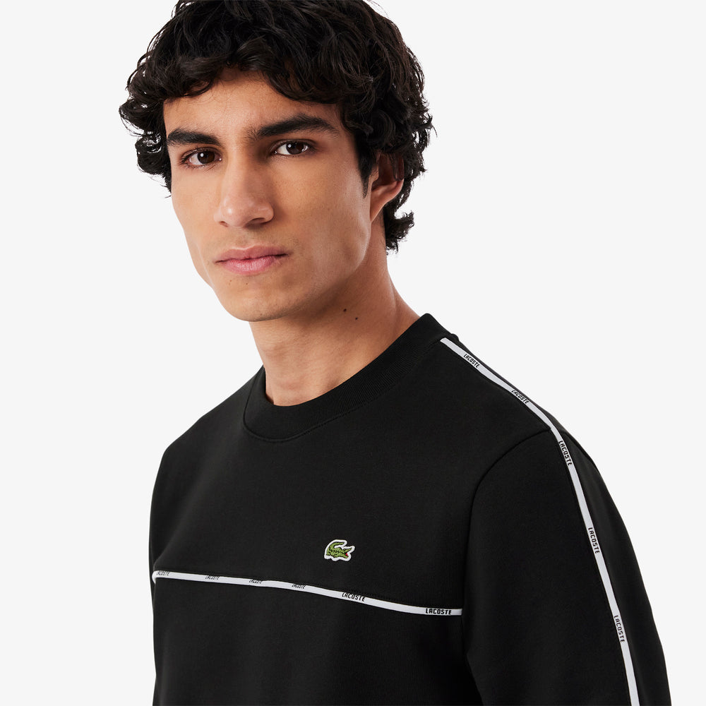 Logo Trim Fleece Sweatshirt