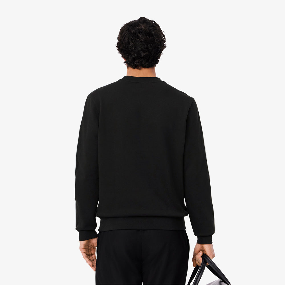 Logo Trim Fleece Sweatshirt