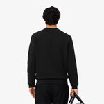 Logo Trim Fleece Sweatshirt