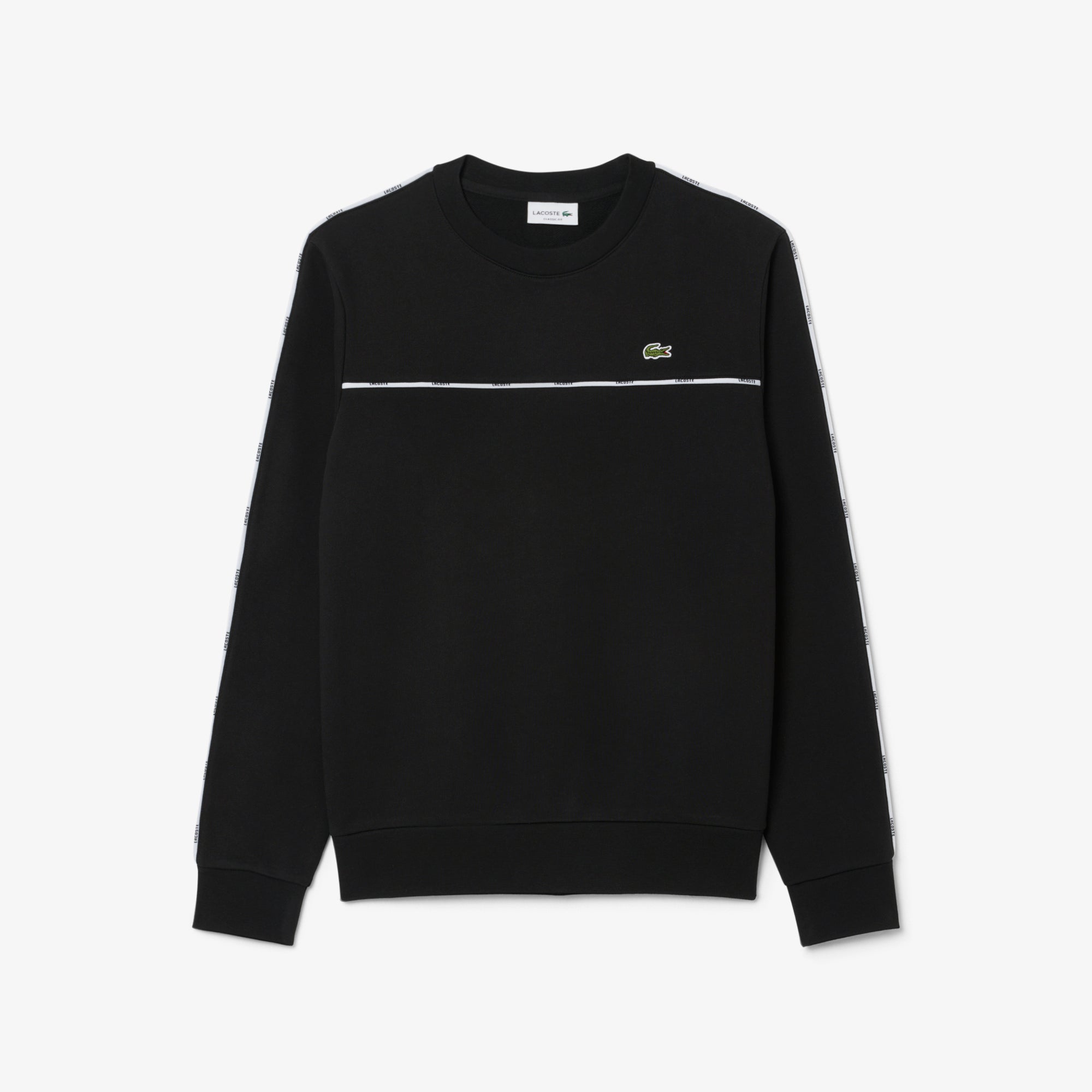 グレープページ Logo Trim Fleece Sweatshirt – Lacoste ZA