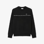 Logo Trim Fleece Sweatshirt