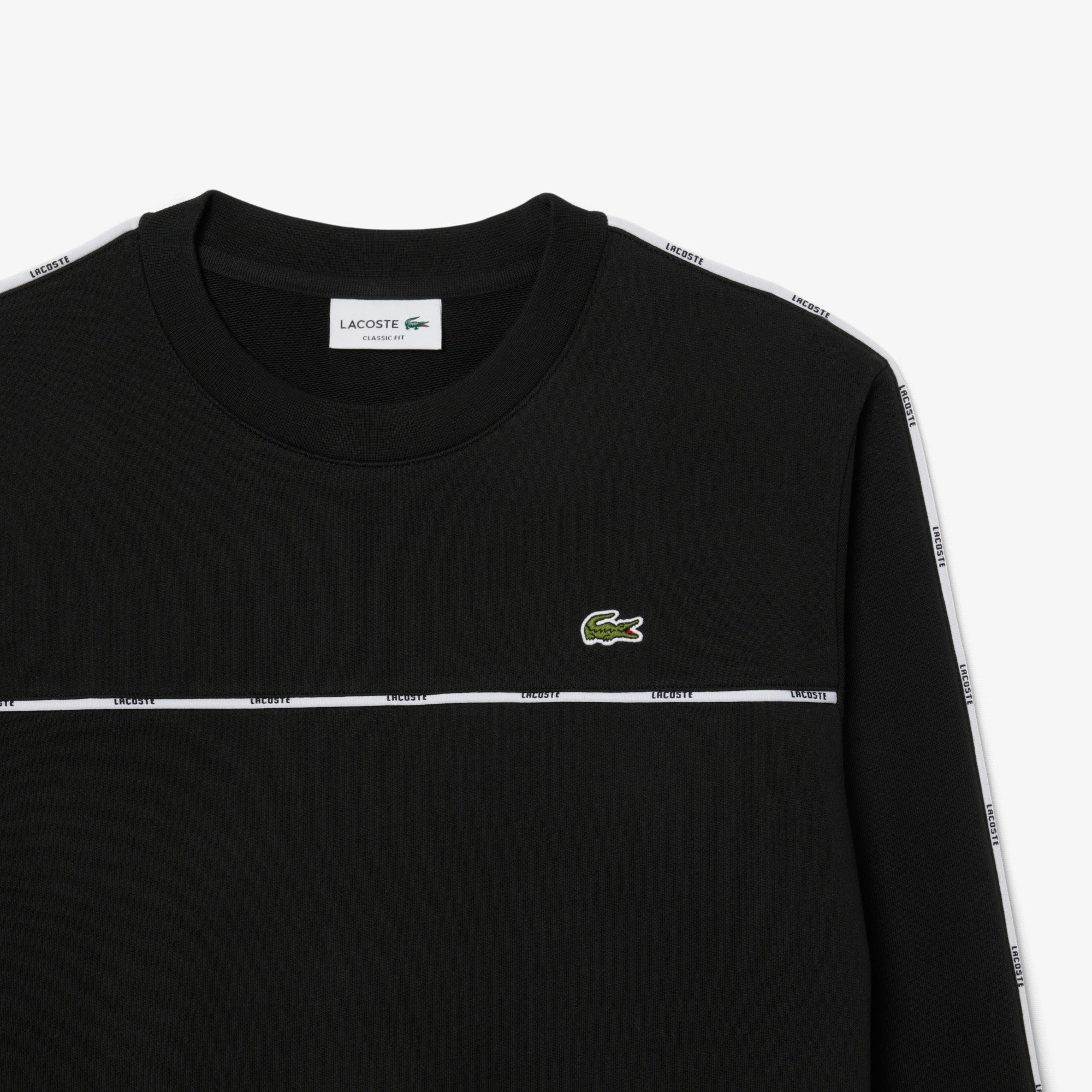Logo Trim Fleece Sweatshirt – Lacoste ZA