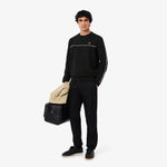 Logo Trim Fleece Sweatshirt