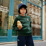 Fleece Badge Sweatshirt