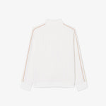 Unisex High Neck Zipped Monogram Sweatshirt
