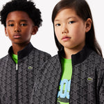 High Neck Zip-Up Paris Monogram Sweatshirt