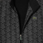 High Neck Zip-Up Paris Monogram Sweatshirt