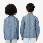 High Neck Zip-Up Paris Monogram Sweatshirt
