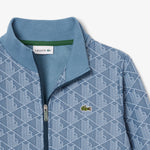 High Neck Zip-Up Paris Monogram Sweatshirt