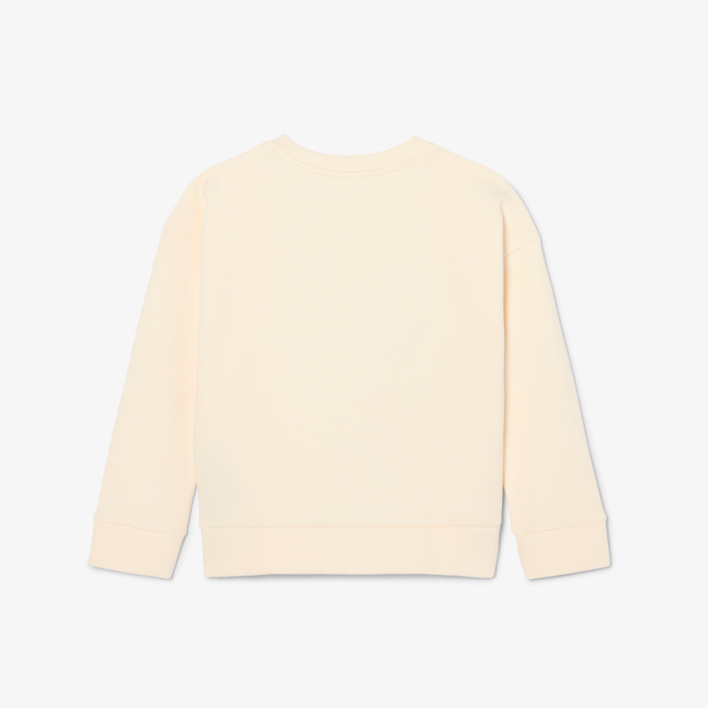 Embroidered Badge Neoprene Sweatshirt