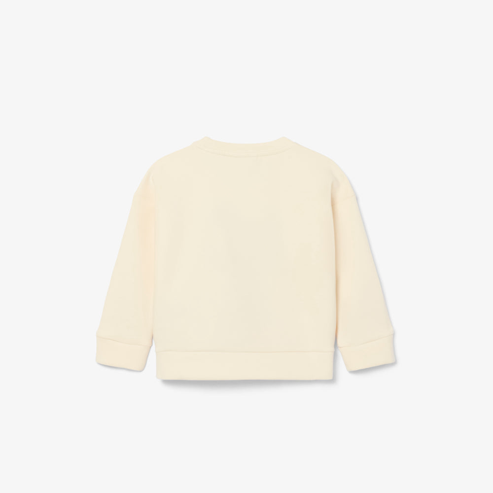 Embroidered Badge Neoprene Sweatshirt