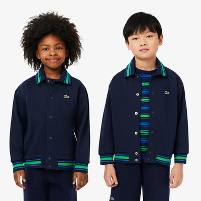 Button-Down Fleece Sweatshirt