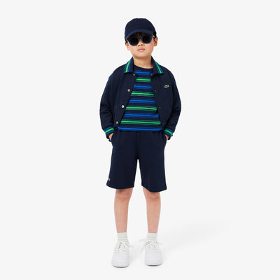 Button-Down Fleece Sweatshirt