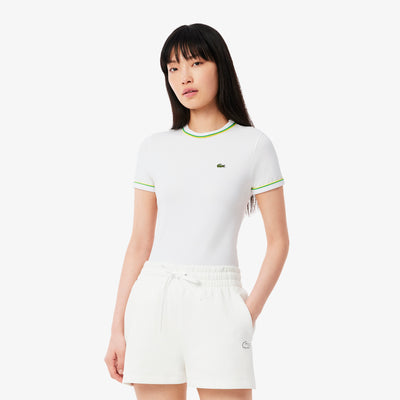 Contrast Accent Jersey T-shirt