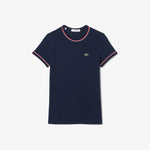 Contrast Accent Jersey T-shirt