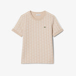 Slim Fit Monogram Jacquard T-shirt