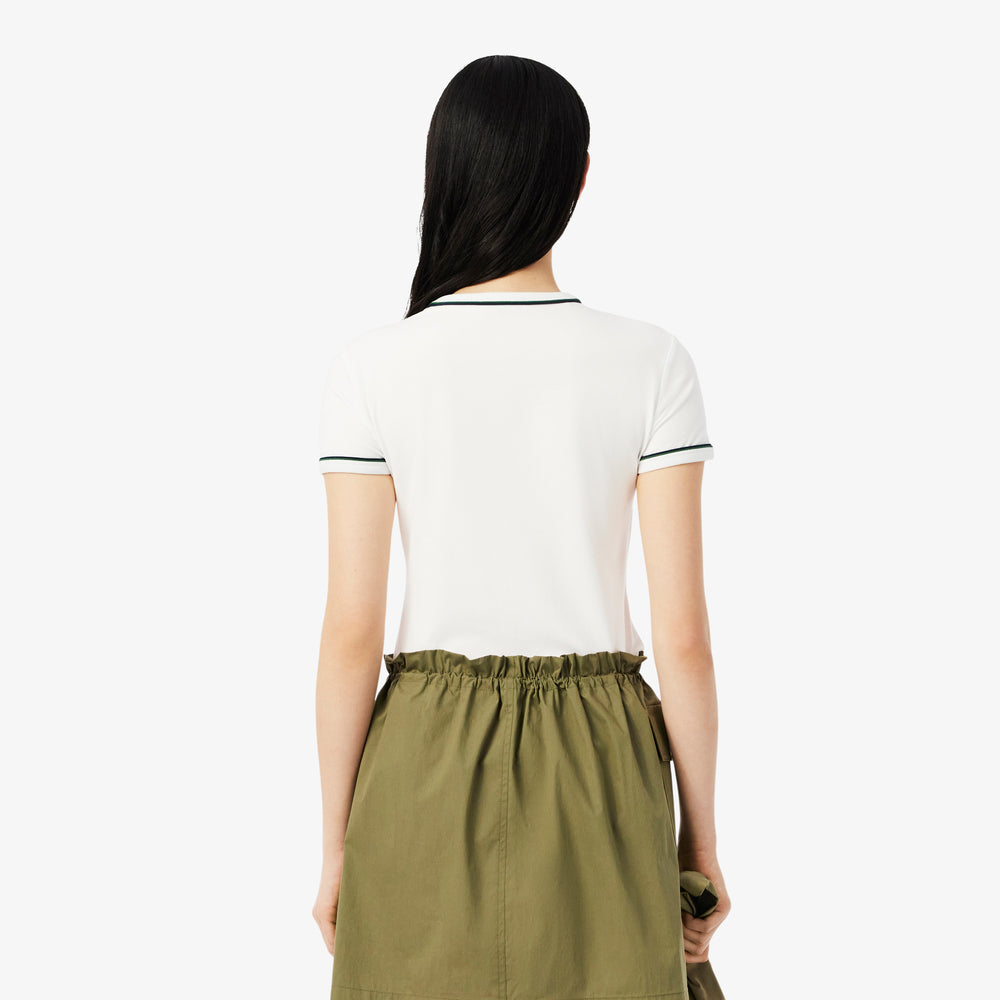 Contrast Trim Jersey T-shirt