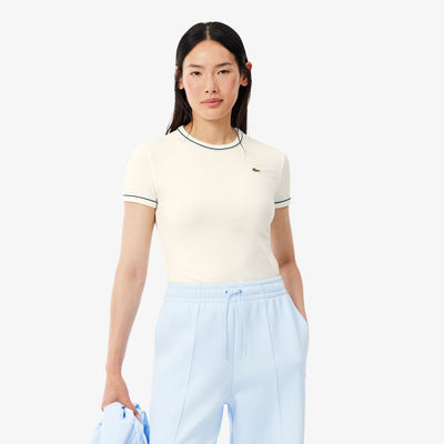 Contrast Trim Jersey T-shirt