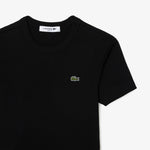 Slim Fit Ribbed Cotton T-shirt