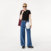 Slim Fit Ribbed Cotton T-shirt