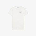 Slim Fit Ribbed Cotton T-shirt