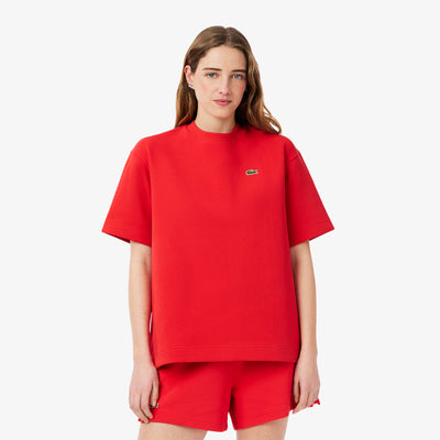 Oversized Double Face Piqué T-shirt