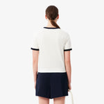 Embroidered Badge Jersey T-shirt