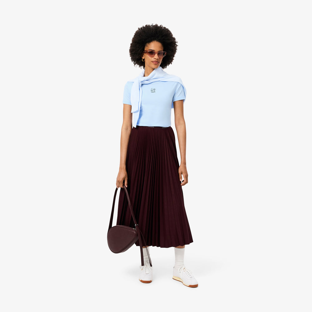 Embroidery Accent Jersey T-shirt