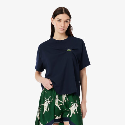 Oversized Draped Jersey T-shirt