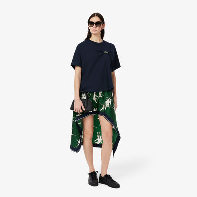 Oversized Draped Jersey T-shirt