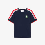 French Made Textured Piqué T-shirt