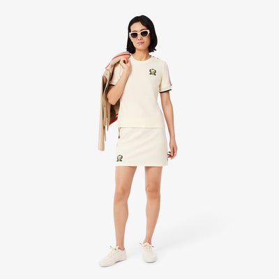 French Made Textured Piqué T-shirt