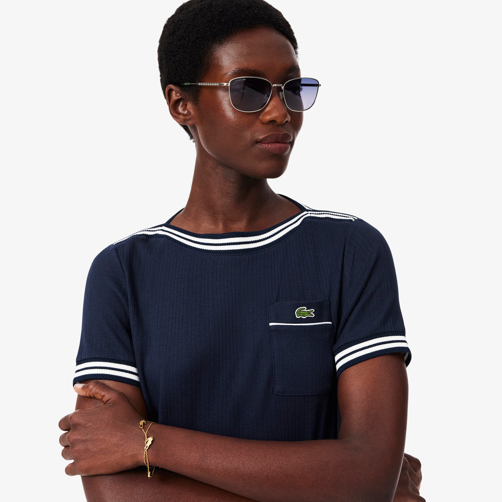 French Made Boat Neck T-shirt