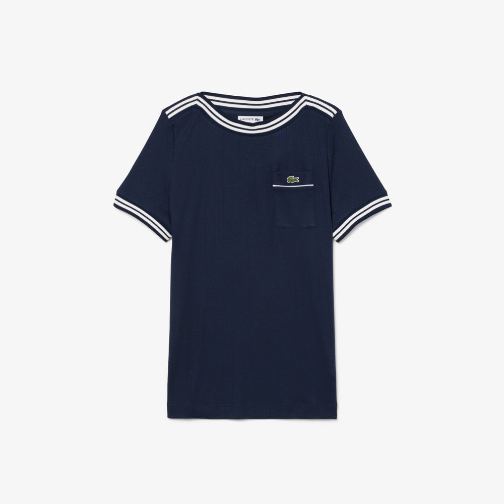 French Made Boat Neck T-shirt