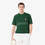 Embroidered Badge Piqué T-shirt