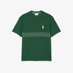Embroidered Badge Piqué T-shirt