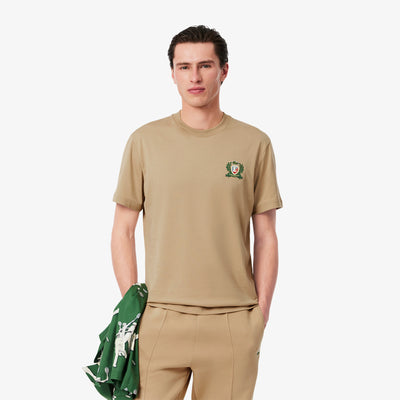 French Made Embroidered Badge T-shirt