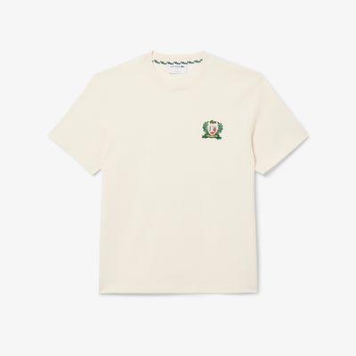 French Made Embroidered Badge T-shirt