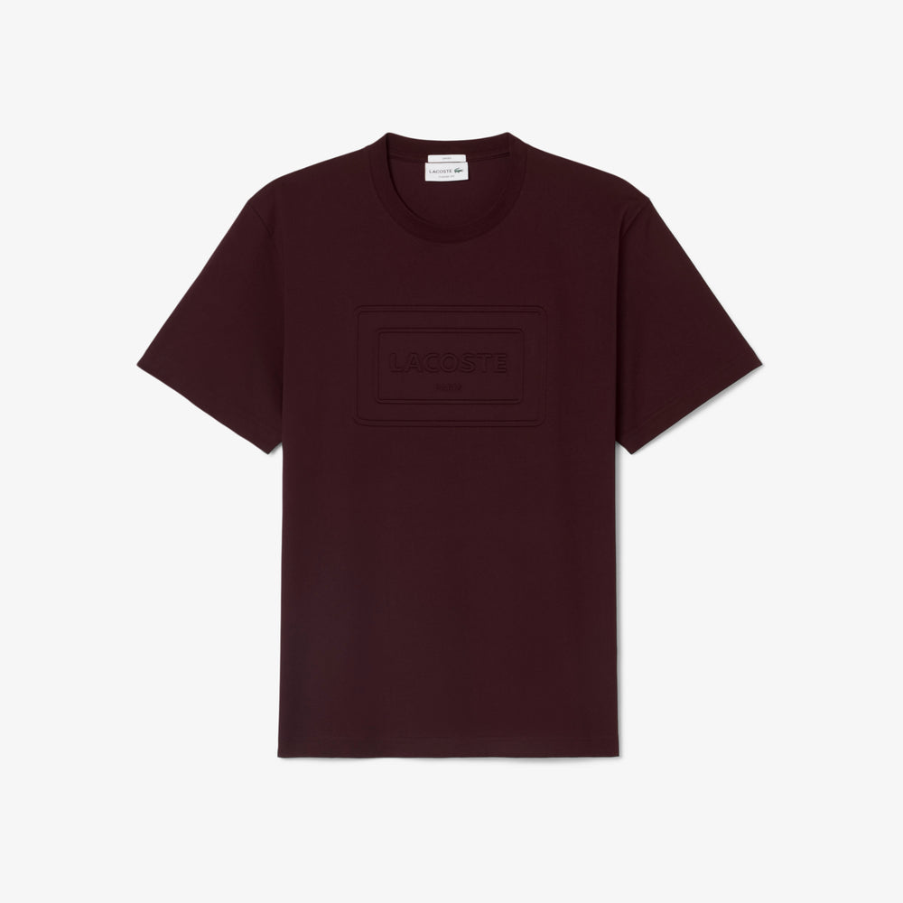 Embossed Branding Cotton T-shirt